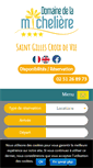 Mobile Screenshot of domainemicheliere.fr